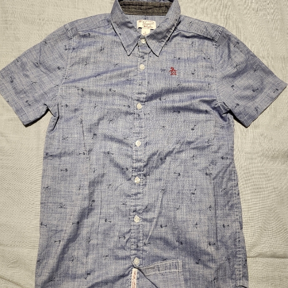 Original Penguin polo / short sleeve shirts bundle boys size L (14-16) - Picture 4 of 5